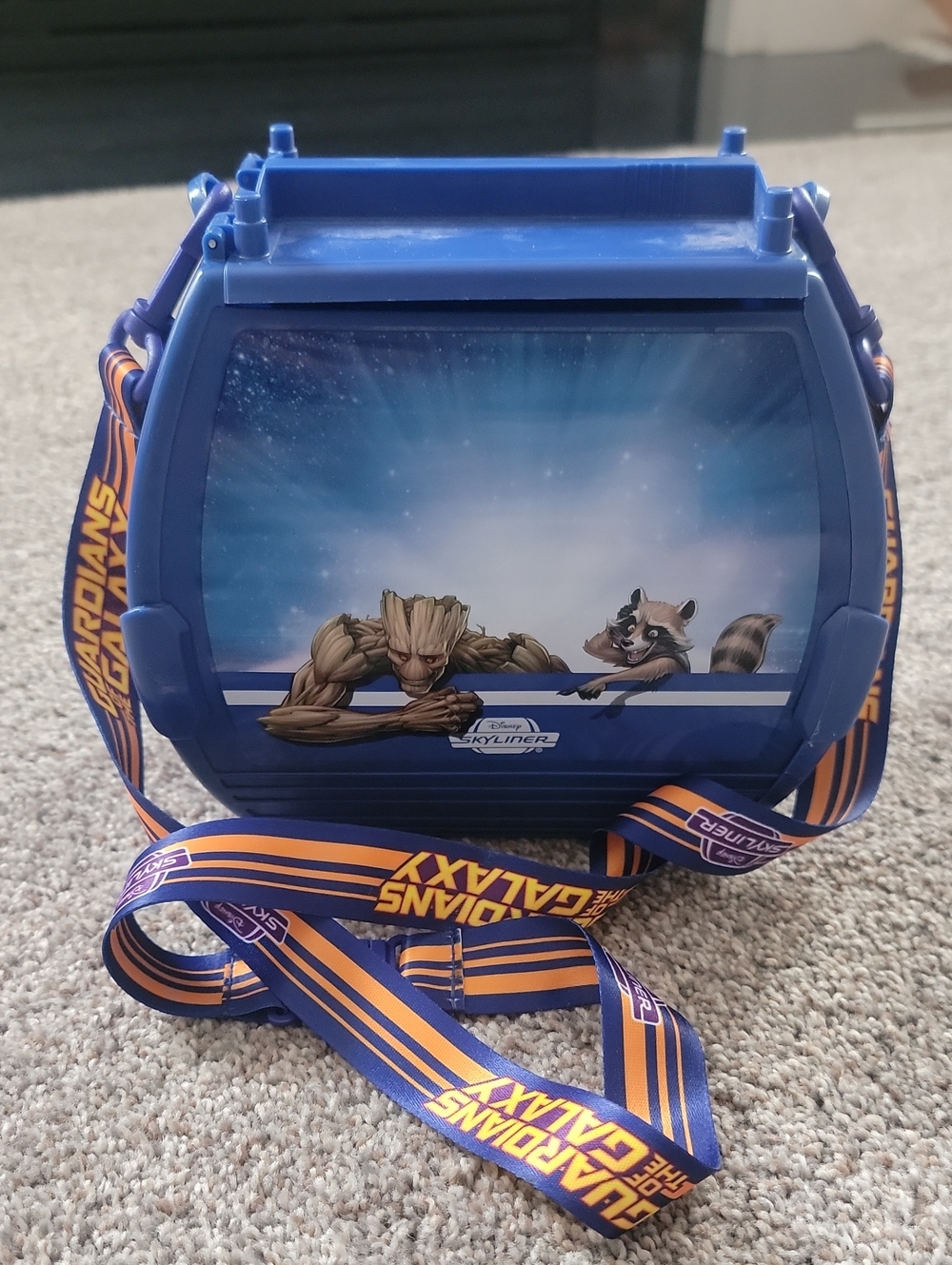 Disney Skyliner Popcorn Bucket Guardians of the Galaxy Groot Rocket